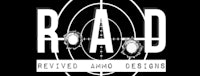 the logo for rad redesigned ammo designs