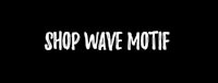 shop wave motif logo on a black background